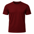 Premium Organic Cotton Dark Red T-Shirt | LIINGSTTORM